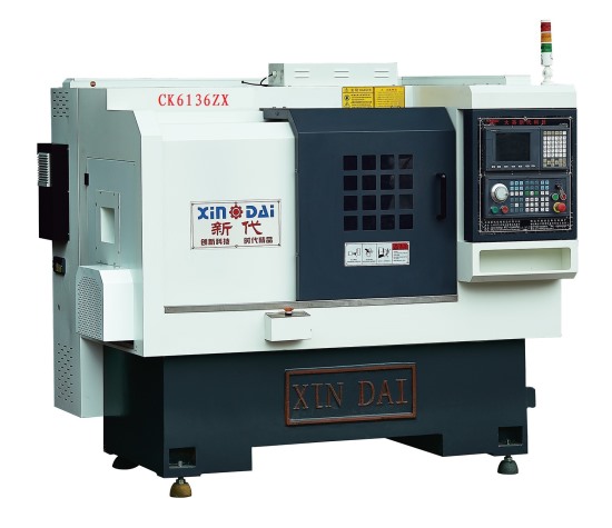 CK6136ZX数控车床（排刀机） 台湾新代21TA （X轴行程 780mm Z轴行程 280mm）