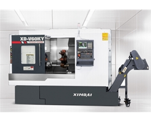 XD-V60KY-660插补Y动力刀塔数控车床（X轴行程500mm Z轴最大行程660mm）（台湾新代22TB-E）